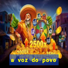 a voz do povo santa luzia